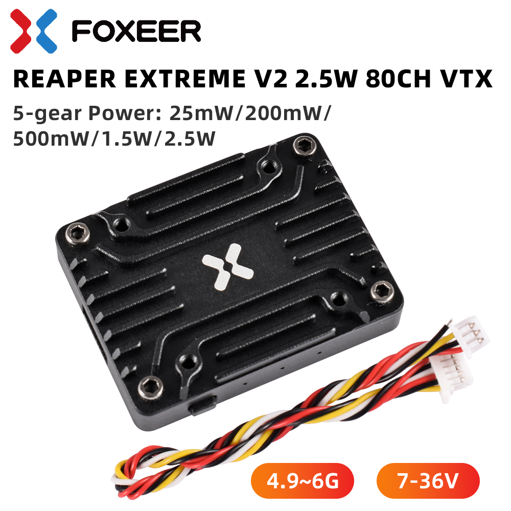 Foxeer 5,8G Reaper Extreme V2  – Foxeer Reaper Extreme 2.5W Vtx Bewertung und Preis
